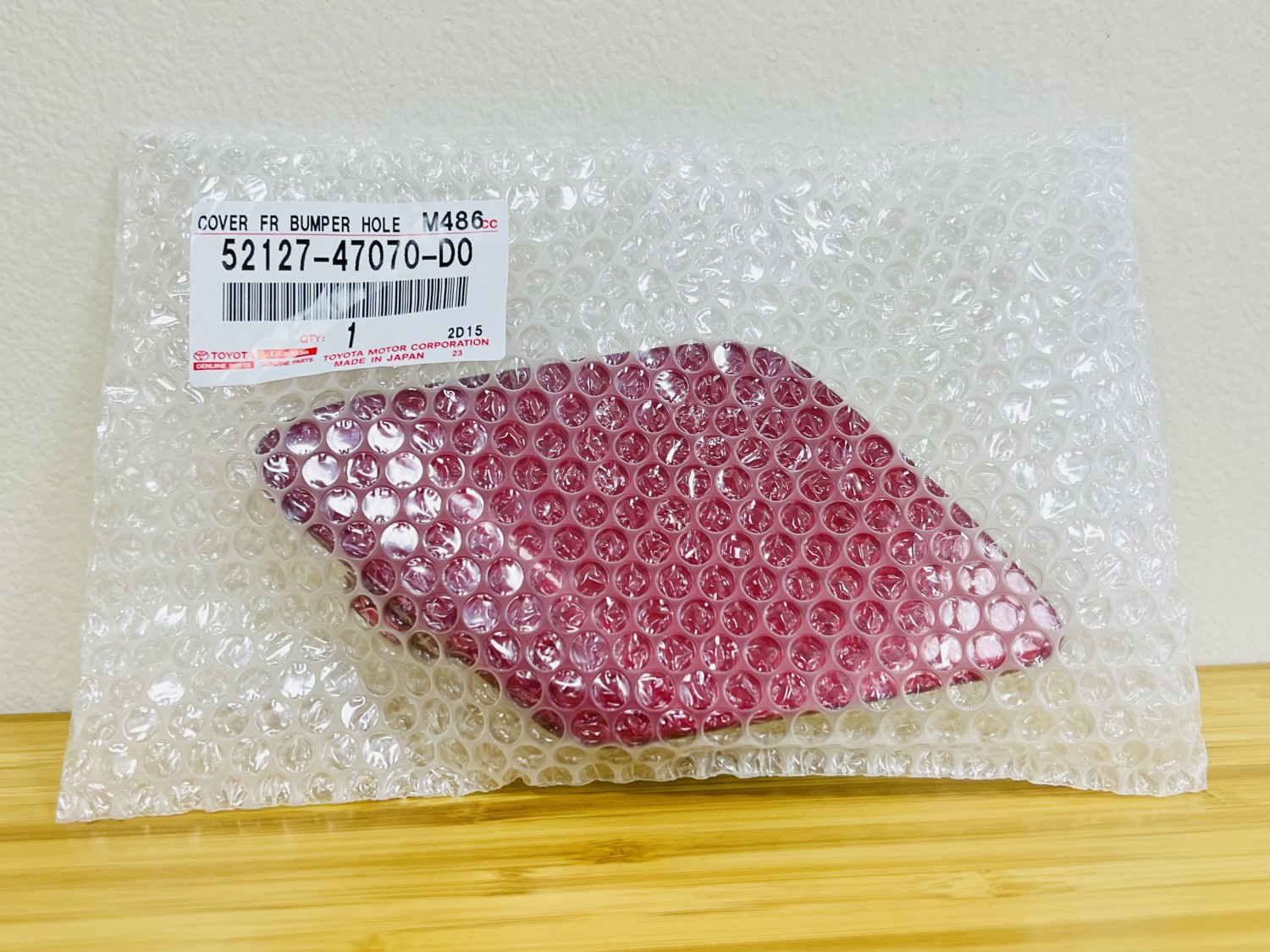 Front Bumper Hole Cover - Left Side (52127-47070-D0)